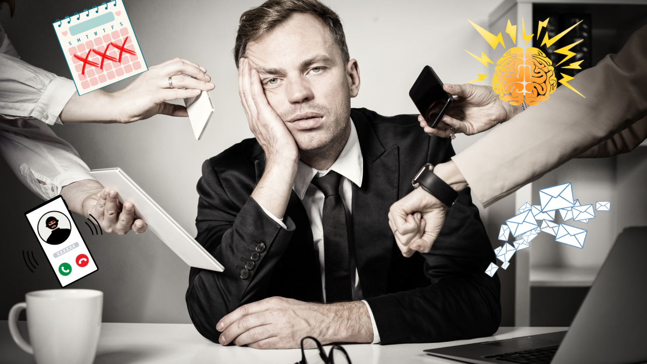 Overwhelmed Business Owner